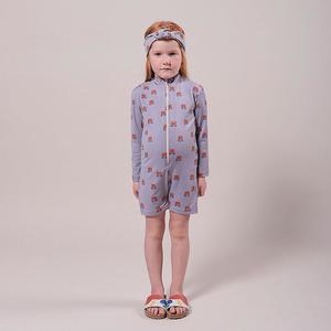 kids Bobo Choses Chocolate Flowers Print One Piece Swimsuit - Purple kids Bobo Choses Chocolate Flowers Print One Piece Swimsuit - Purple