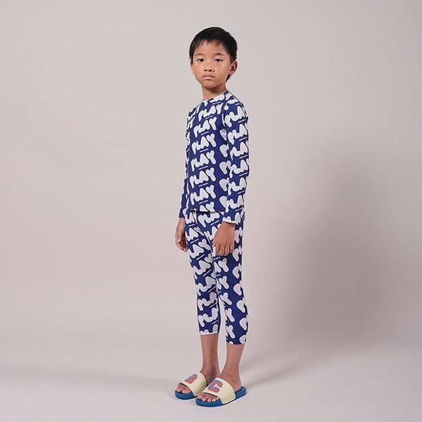 kids Bobo Choses Play Print Swim Leggings - Blue kids Bobo Choses Play Print Swim Leggings - Blue
