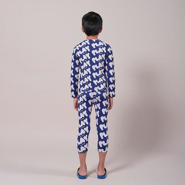 kids Bobo Choses Play Print Swim Leggings - Blue kids Bobo Choses Play Print Swim Leggings - Blue