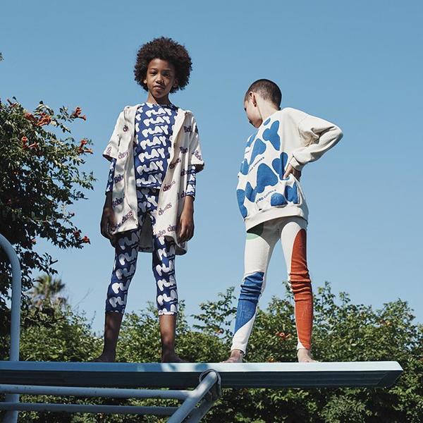 kids Bobo Choses Play Print Swim Leggings - Blue kids Bobo Choses Play Print Swim Leggings - Blue