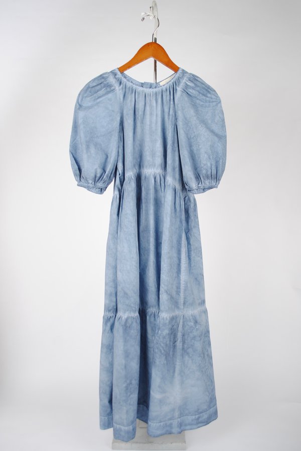 The Great. The Park Dress - Indigo Fog Wash The Great. The Park Dress - Indigo Fog Wash