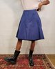 Vintage Comme des Garcons Wrap Skirt - Navy - Thumbnail 3