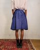 Vintage Comme des Garcons Wrap Skirt - Navy - Thumbnail 4
