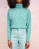 Vintage Soft Turtleneck Sweater - Mint - Thumbnail 2
