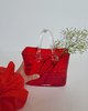 Vintage Bubbles Purse Vase - Strawberry - Thumbnail 2