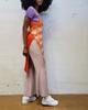 Vintage Geo Issey Miyake Apron Dress - Tangerine - Thumbnail 4