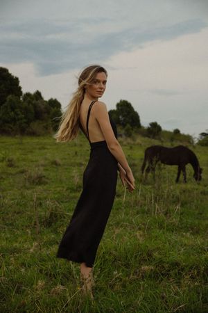 Muse the Label Cora Dress - Black Muse the Label Cora Dress - Black