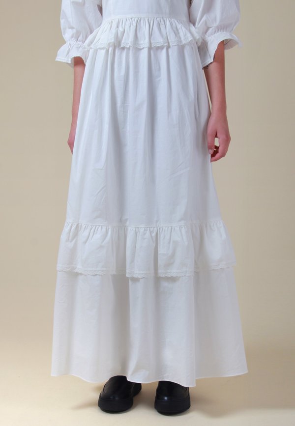 Meadows Bellflower Dress - white