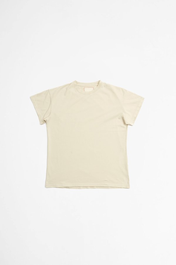 Jeanerica Marcel 180 classic tee - egg shell Jeanerica Marcel 180 classic tee - egg shell