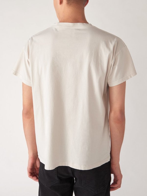 Jeanerica Marcel 180 classic tee - egg shell Jeanerica Marcel 180 classic tee - egg shell