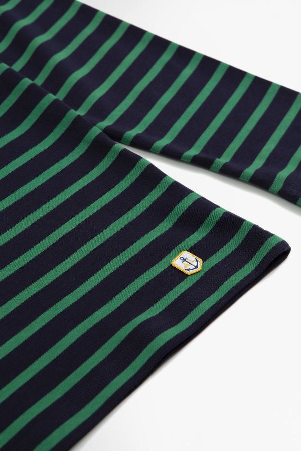 Armor Lux Sailor t-shirt - Houat navy/billardgreen Armor Lux Sailor t-shirt - Houat navy/billardgreen