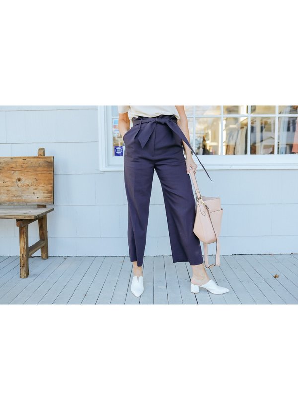 Veronica Beard Elice Pant - Navy Veronica Beard Elice Pant - Navy