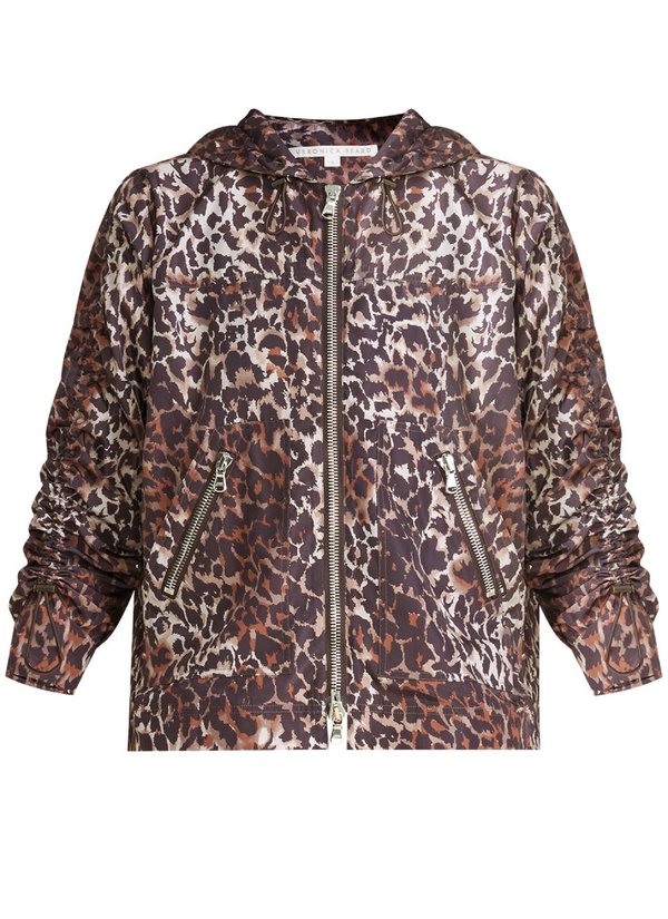 Veronica Beard Sibila Anorak jacket - Brown Multi Veronica Beard Sibila Anorak jacket - Brown Multi