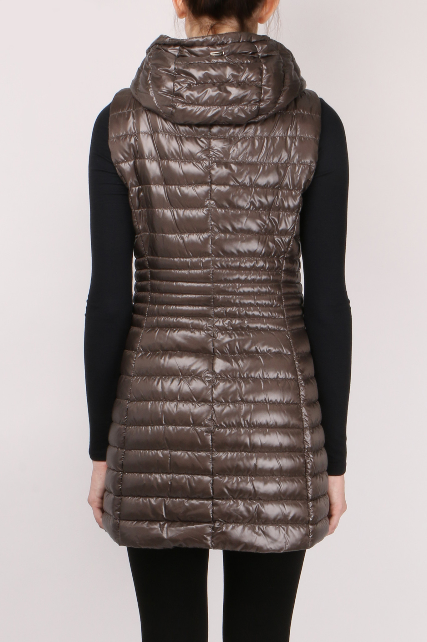 Herno Long Fitted Down Vest Garmentory