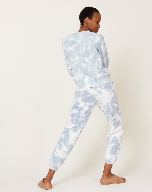 Richer Poorer Recycled Fleece Sweatpant - Blue Mirage Tie Dye Richer Poorer Recycled Fleece Sweatpant - Blue Mirage Tie Dye