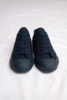 Studio Nicholson Merino Vulcanised Sole Canvas Shoe - Navy - Thumbnail 3