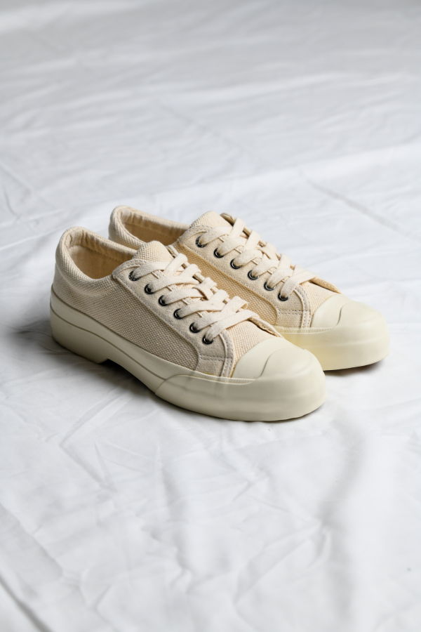 Good News Sunn Low Canvas Trainer - Oatmeal