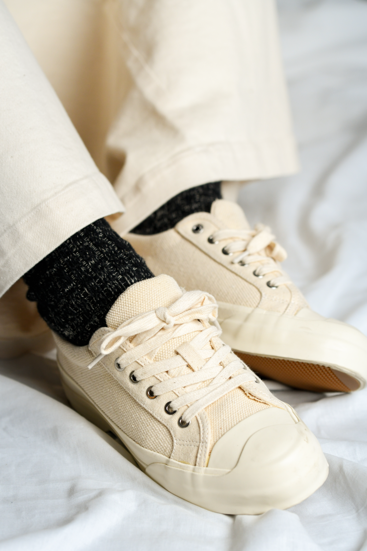 Good News Sunn Low Canvas Trainer - Oatmeal - Image 2 of 4