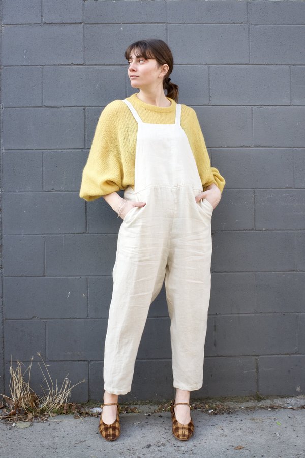 Black Crane Sack Overall - Cloud Black Crane Sack Overall - Cloud