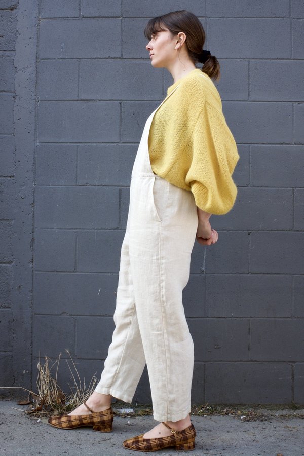 Black Crane Sack Overall - Cloud Black Crane Sack Overall - Cloud