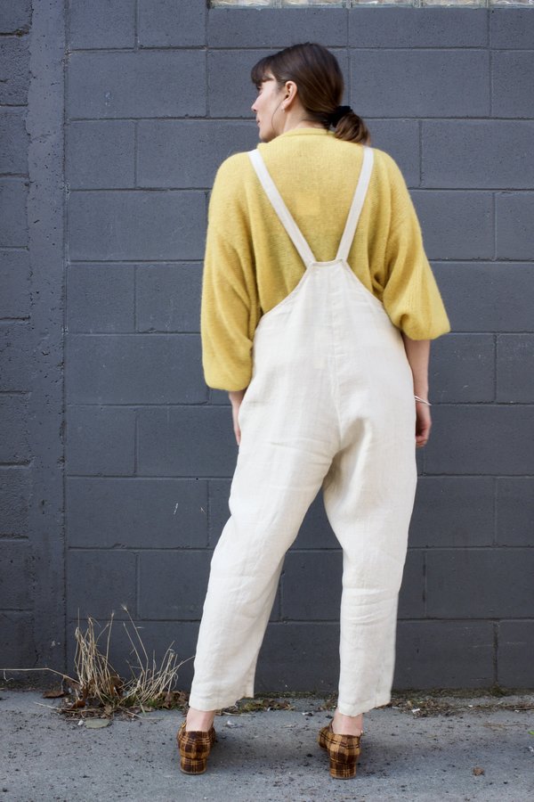 Black Crane Sack Overall - Cloud Black Crane Sack Overall - Cloud