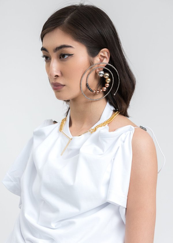 Y/project Maxi Y Necklace - Gold Y/project Maxi Y Necklace - Gold
