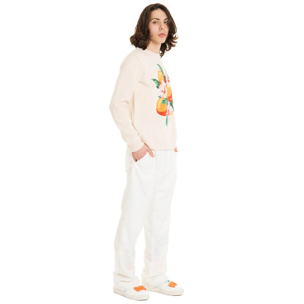 CASABLANCA Kapalia Oranges Intarsia sweater - Multicolor CASABLANCA Kapalia Oranges Intarsia sweater - Multicolor