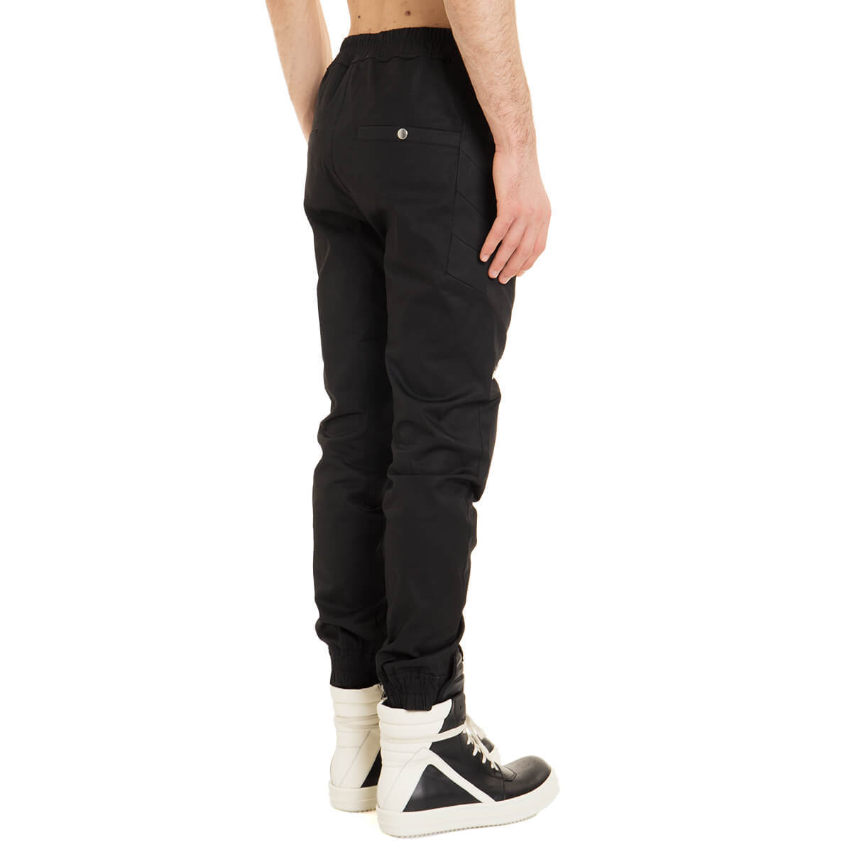 RICK OWENS Jogger bikers pants Men - black | Garmentory