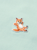 Maison Kitsuné CHILLAX FOX PATCH CLASSIC SWEATSHIRT - MINT - Thumbnail 4