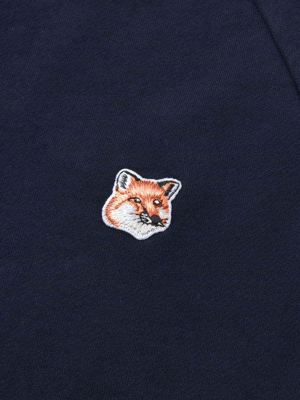 Maison Kitsuné FOX HEAD PATCH ADJUSTED SWEATSHIRT - NAVY Maison Kitsuné FOX HEAD PATCH ADJUSTED SWEATSHIRT - NAVY