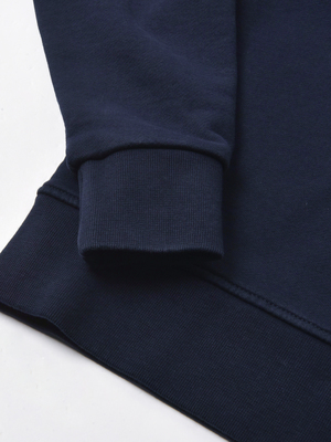 Maison Kitsuné FOX HEAD PATCH ADJUSTED SWEATSHIRT - NAVY Maison Kitsuné FOX HEAD PATCH ADJUSTED SWEATSHIRT - NAVY