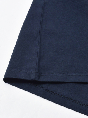 Maison Kitsuné WOMEN FOX HEAD PATCH CLASSIC TEE-SHIRT - NAVY Maison Kitsuné WOMEN FOX HEAD PATCH CLASSIC TEE-SHIRT - NAVY
