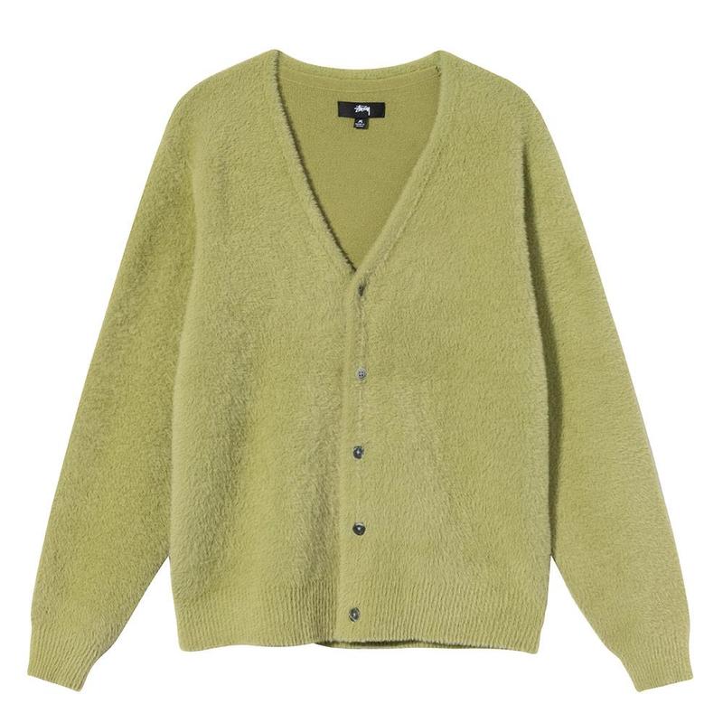 STUSSY SHAGGY カーディガン Lサイズ stussy shaggy cardigan ステューシーカーディガン