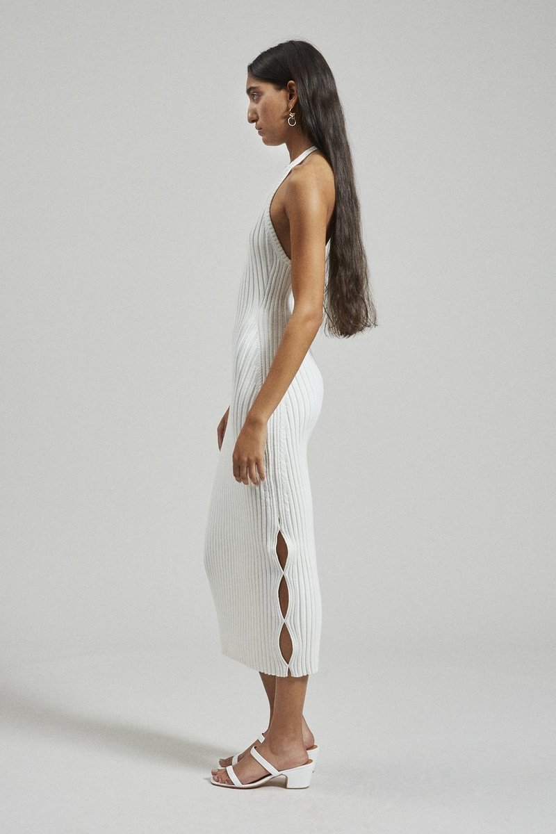 Rachel Comey Salo Dress - White Rib