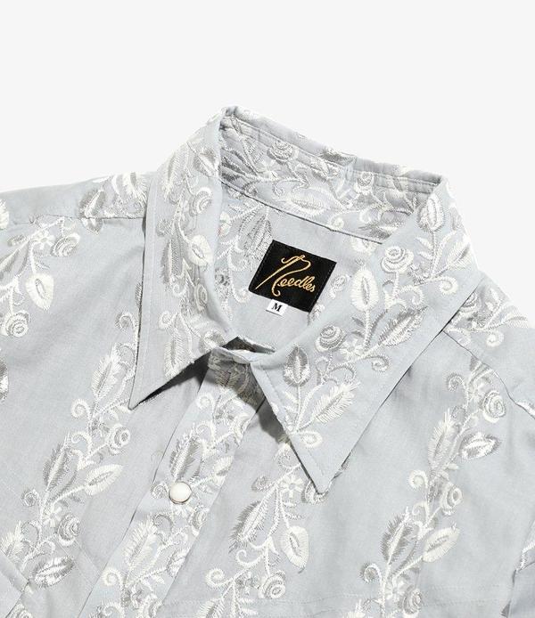 Needles Cowboy Shirt top - Flower Embroidery Needles Cowboy Shirt top - Flower Embroidery