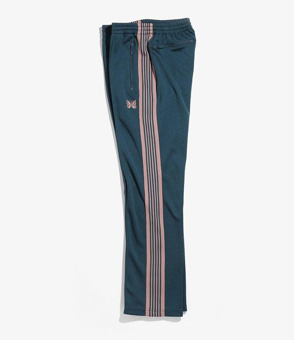 Needles Narrow Track Pant - Teal/Pink | Garmentory
