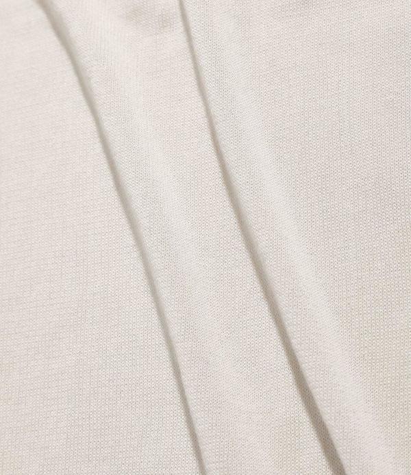 Needles Short Sleeve Polo Sweater - Creme Needles Short Sleeve Polo Sweater - Creme