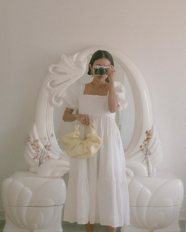 Bronze Age Serenity Dress - White