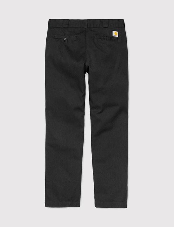 Carhartt-WIP Master Pant (Denison Twill, 8.8 oz) - Black rinsed Carhartt-WIP Master Pant (Denison Twill, 8.8 oz) - Black rinsed
