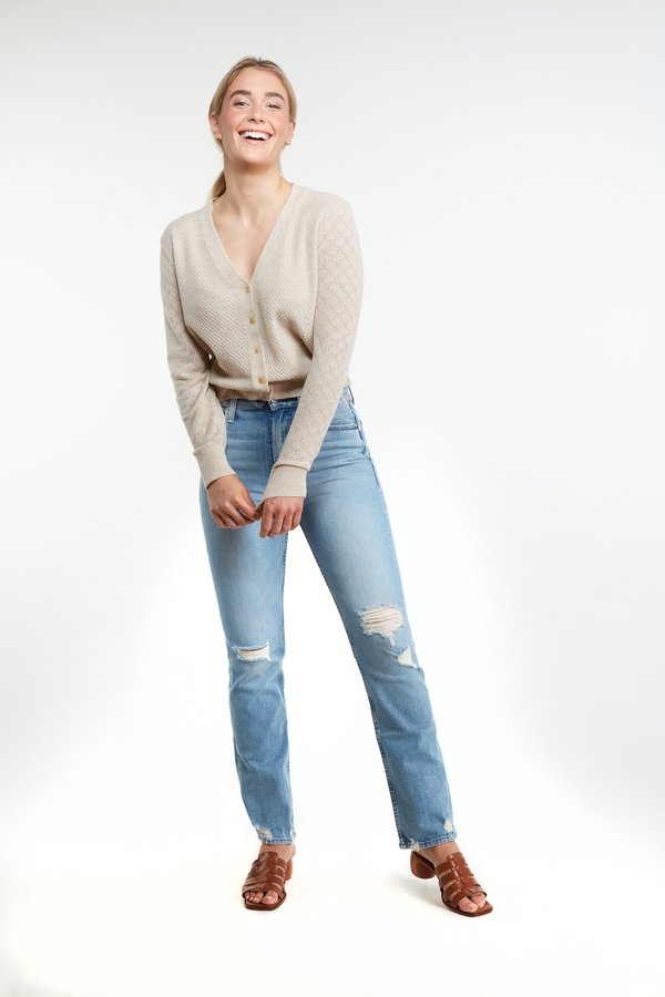 THE ODELLS Melody Cardigan - COCONUT MILK THE ODELLS Melody Cardigan - COCONUT MILK