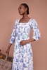 Meadows Ixora Dress - Toile De Jouy - Thumbnail 4