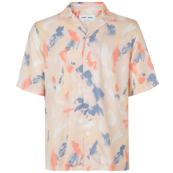 Samsoe Samsoe oscar ax shirt aop - Humus Brush Samsoe Samsoe oscar ax shirt aop - Humus Brush