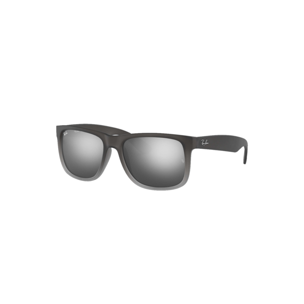 Ray-Ban Justin Rubber On Clear 0RB4165-852/88 eyewear - Grey Ray-Ban Justin Rubber On Clear 0RB4165-852/88 eyewear - Grey
