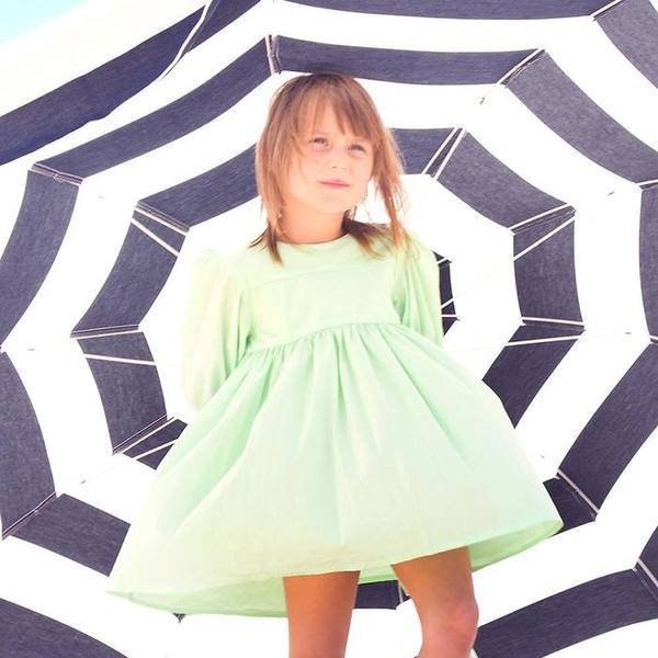 Kids Morley Noa Dress - Pisang Spring Green Kids Morley Noa Dress - Pisang Spring Green
