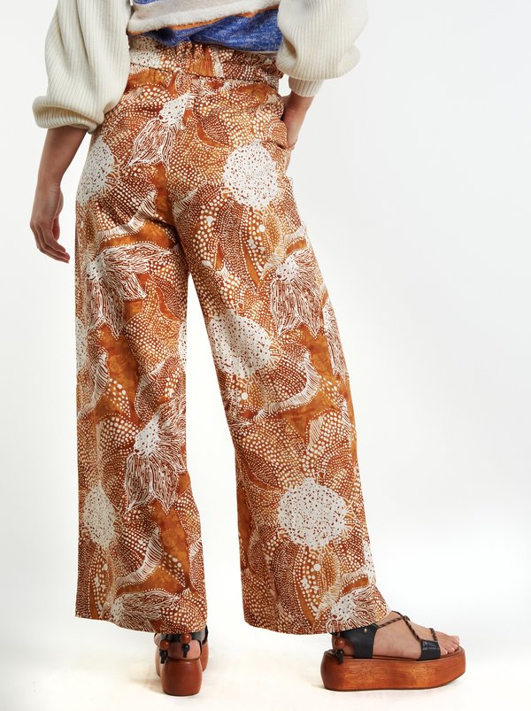 THE ODELLS Beaux Pant - Brick Multi THE ODELLS Beaux Pant - Brick Multi
