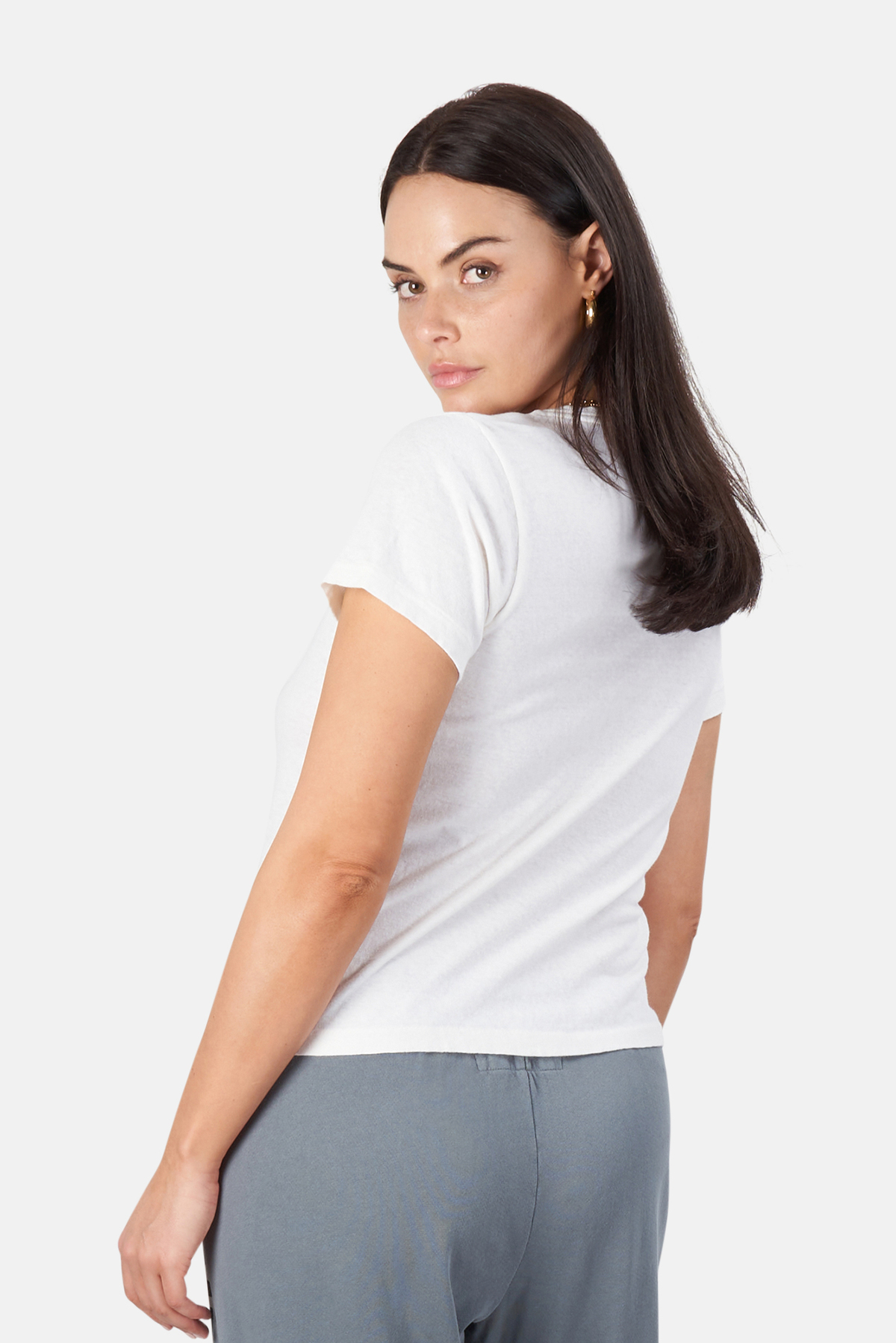 Re/Done Classic Can You Not T-Shirt - Vintage White | Garmentory