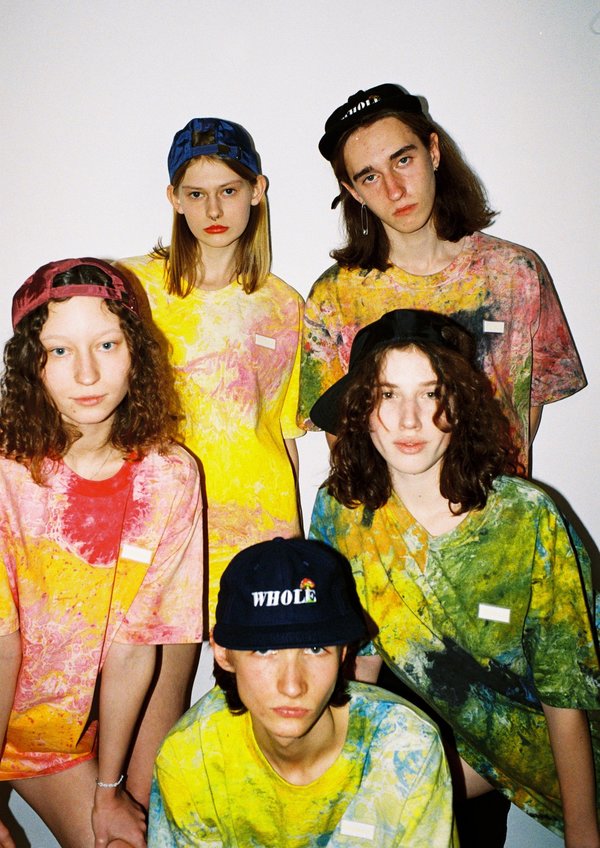 unisex WHOLE Acid top - Hand Dye