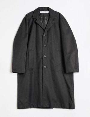 Schnayderman's Belted overcoat - black Schnayderman's Belted overcoat - black