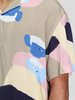 Schnayderman's Notch SS People Print Shirt - Cream/Pink - Thumbnail 8