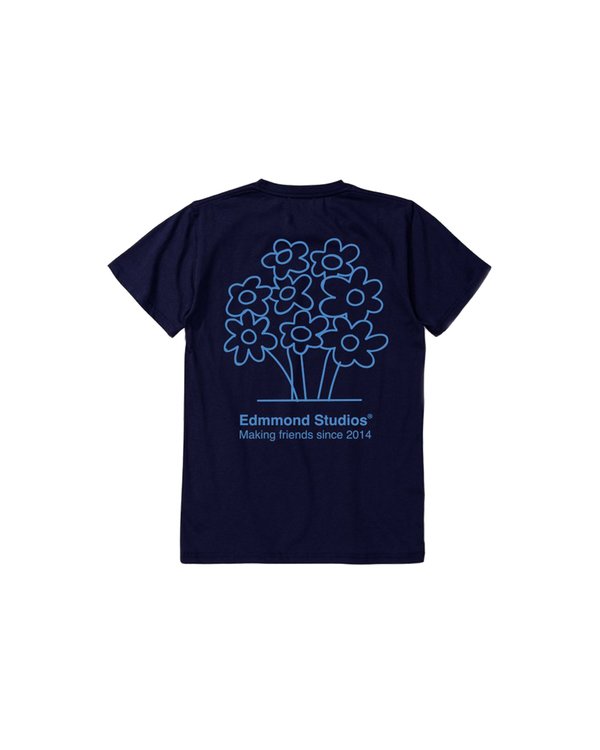 Edmmond Studios Camiseta Pro Flower - Navy Edmmond Studios Camiseta Pro Flower - Navy